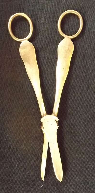 Rare Victorian Grape shears silver