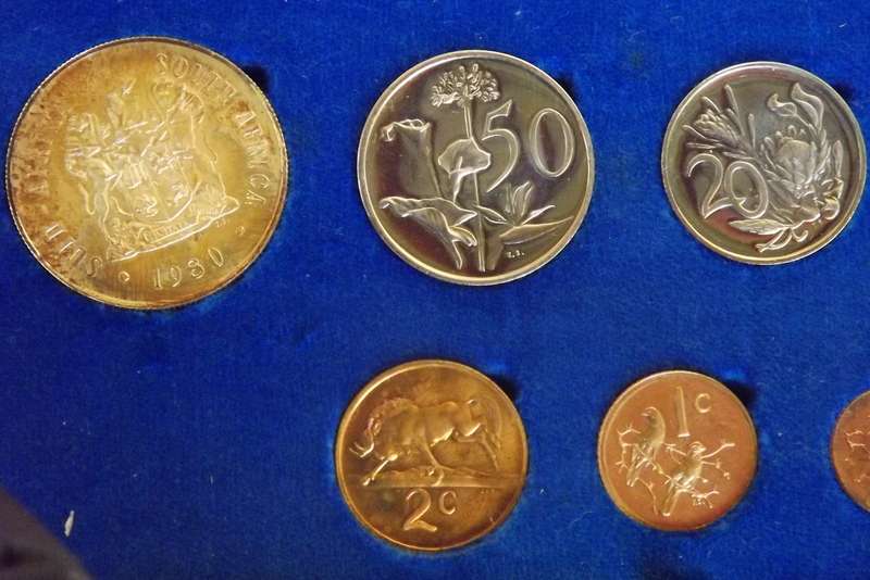 1980 Bilingual Short Proof set. INCL Silver