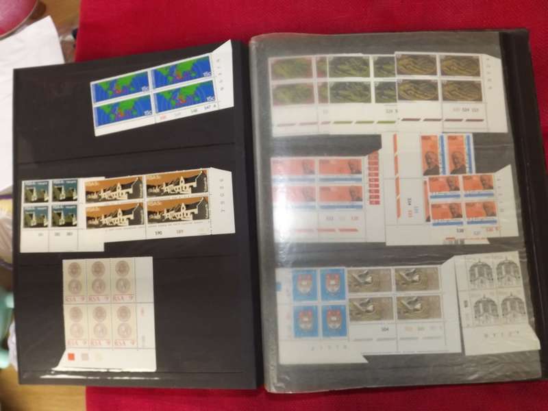 R.S.A Complete Album Control blocks and strips- 36 Pages Mint
