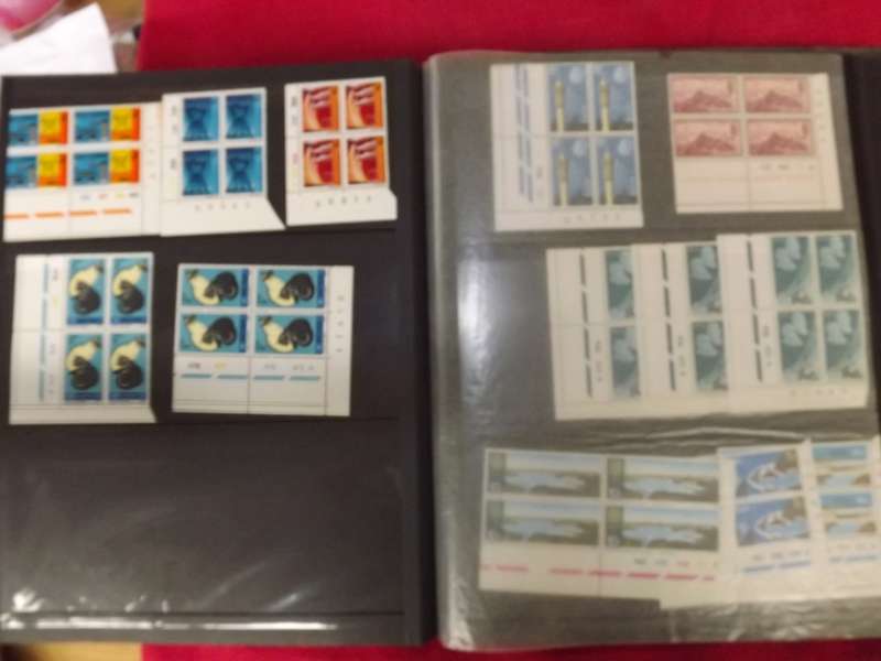 R.S.A Complete Album Control blocks and strips- 36 Pages Mint