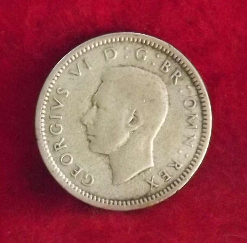 1940 UK Threepence Silver Great Britain United Kingdom GEORGE VI