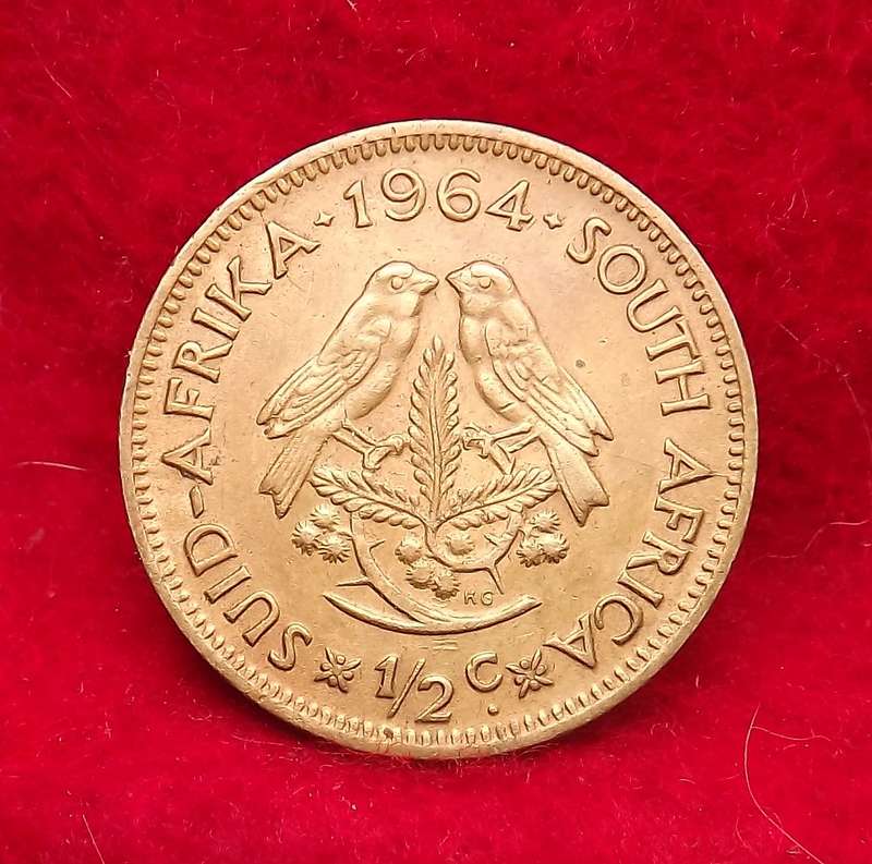 1964 ½ Cents South Africa