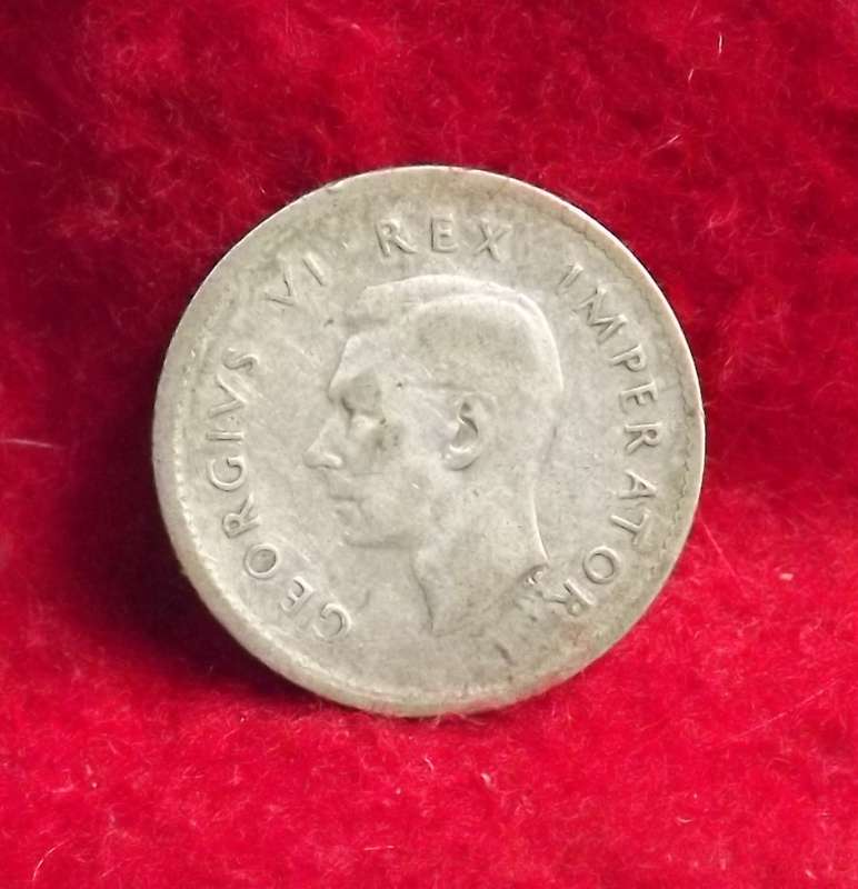 1938 3 Pence/ Tickey South Africa