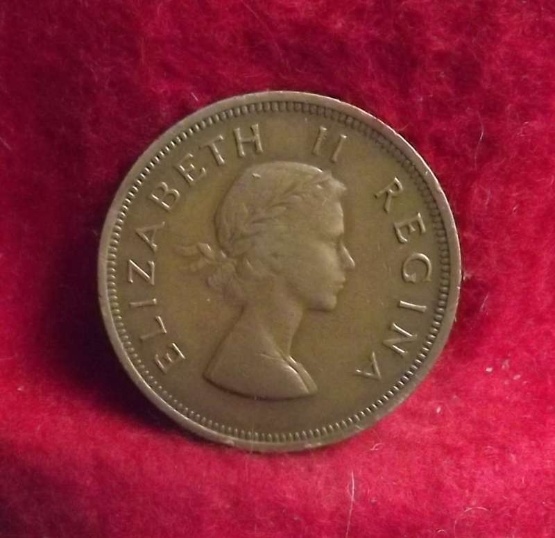 1953 1 Penny South Africa