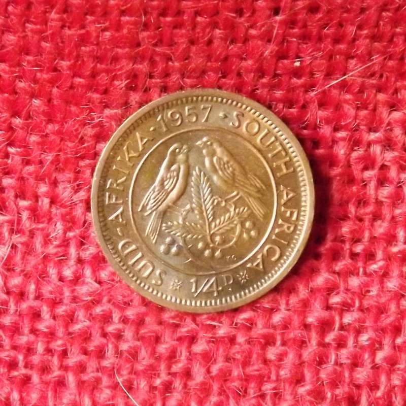 1957 South Africa Farthing