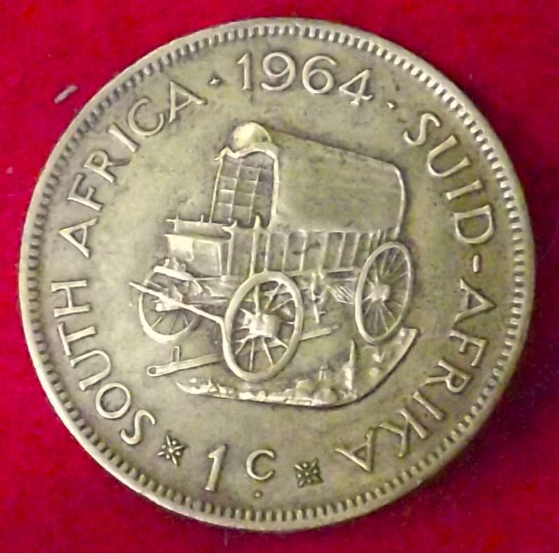 1964 1 Cents South Africa