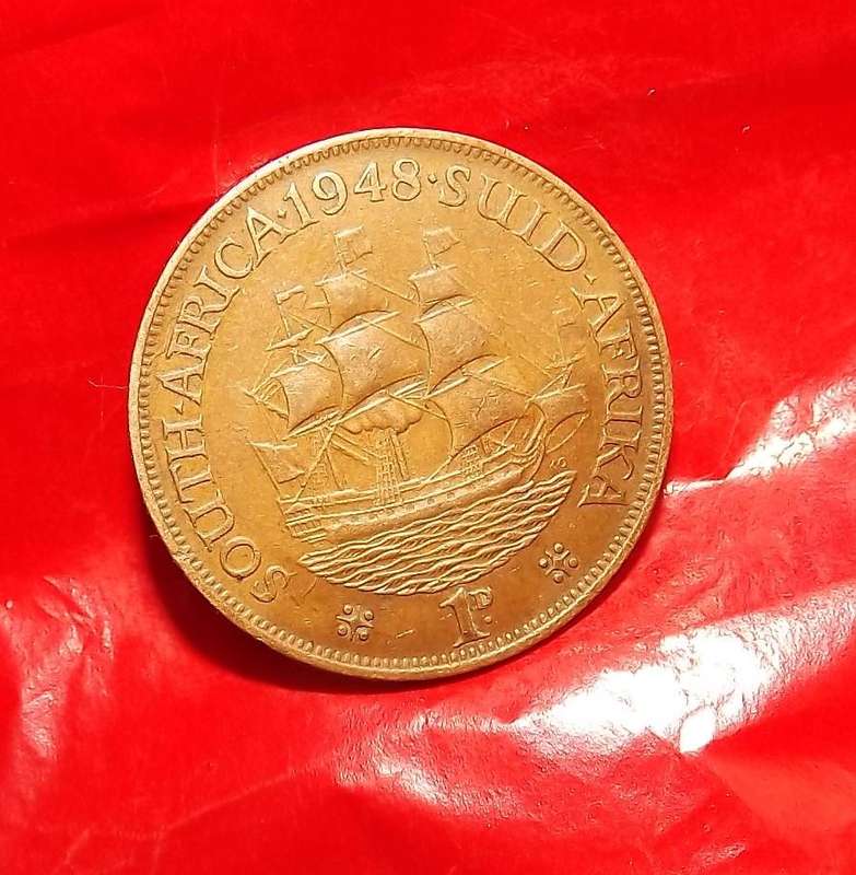 1948 Penny Union of South Africa