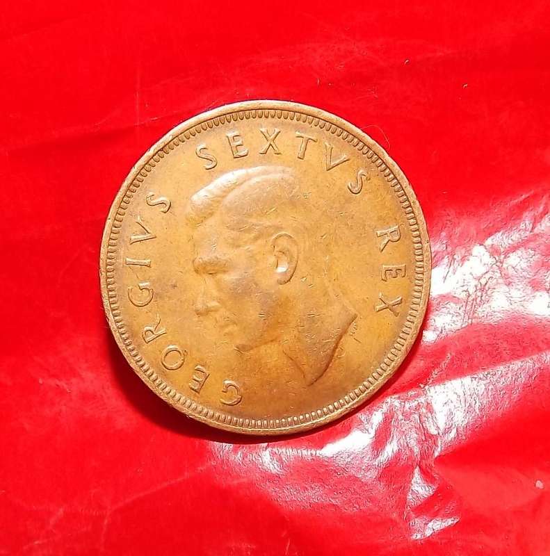 1948 Penny Union of South Africa