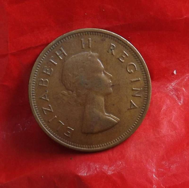 1954Penny Union of South Africa