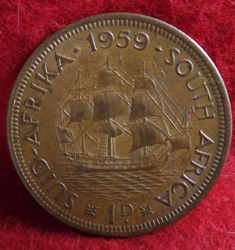 1959 Penny HIGH GRADE- Union of South Africa