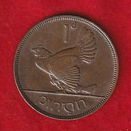 Ireland Penny 1928, ,rare