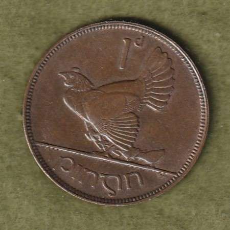 Ireland Penny 1928, ,rare