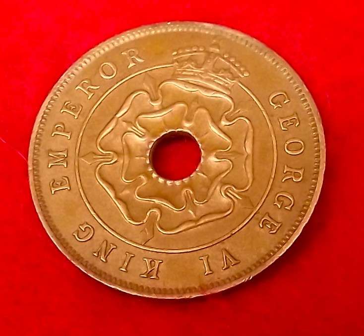 1943 Southern Rhodesia British rule Penny 1943 see pics for details on the coin