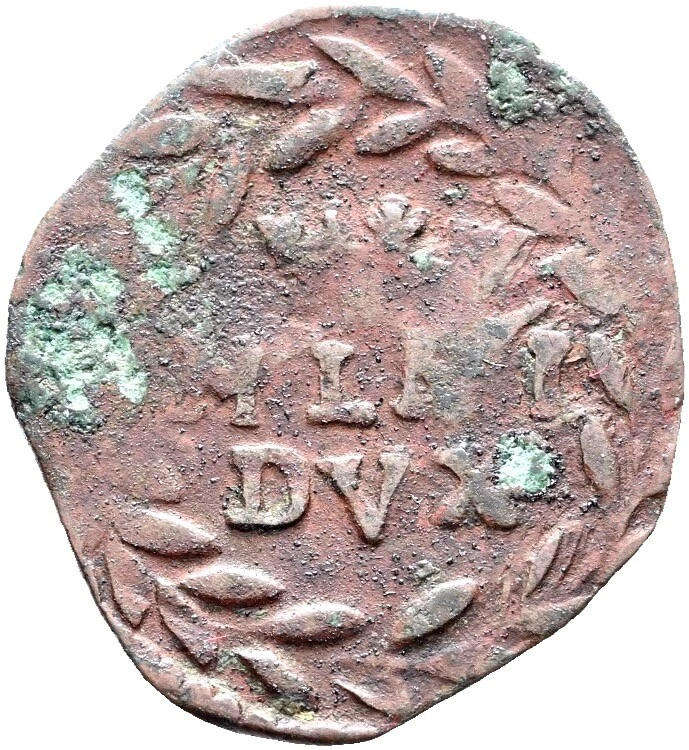 1675- 1700 Hammered Milan Carlos II Second period