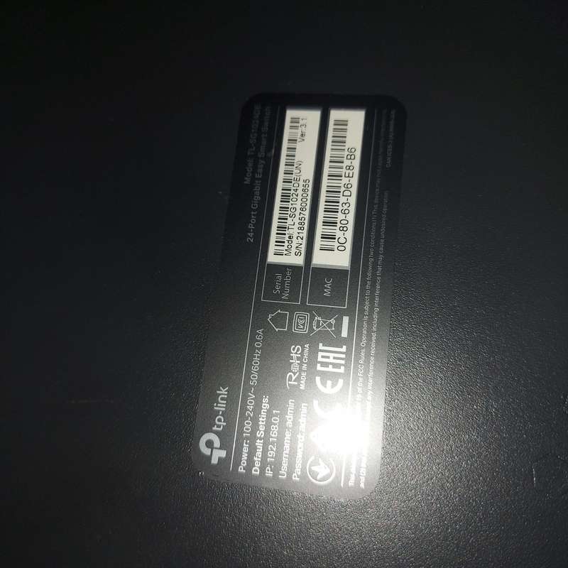 TP link TL-SG1024 DE