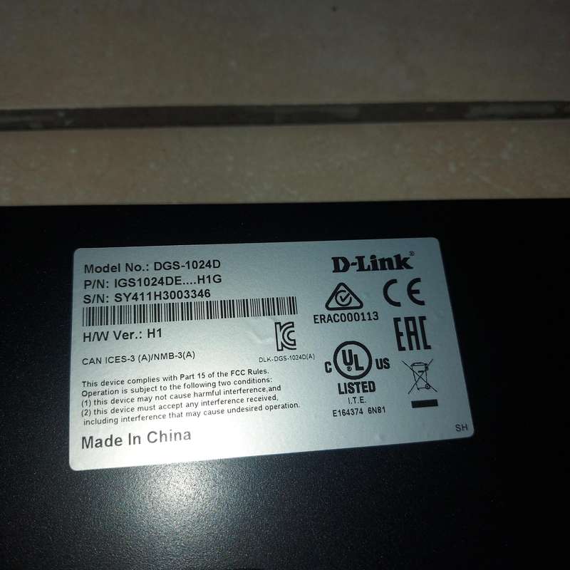 D - Link DGS -1024 D