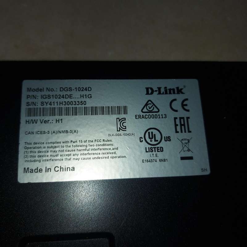 D - Link DGS -1024 D