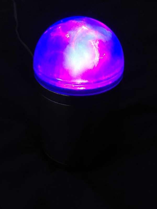 "LaserPod" laser table lamp / projector