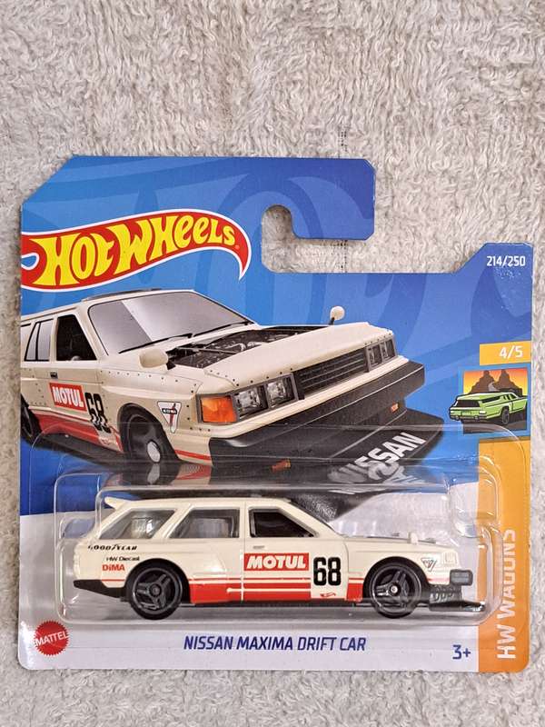 Hotwheels Nissan Maxima Drift Car - Short Card