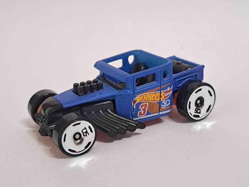 Hotwheels Boneshaker - Blue 50th Anniversary Edition