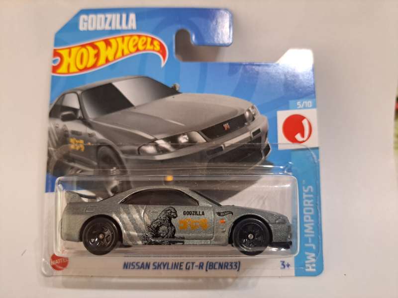 Hotwheels Nissan Skyline GT-R (BCN R33) - 'Godzilla'