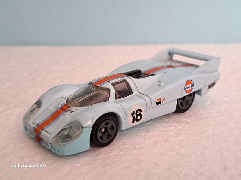 Hotwheels Porsche 917LH in Gulf Livery