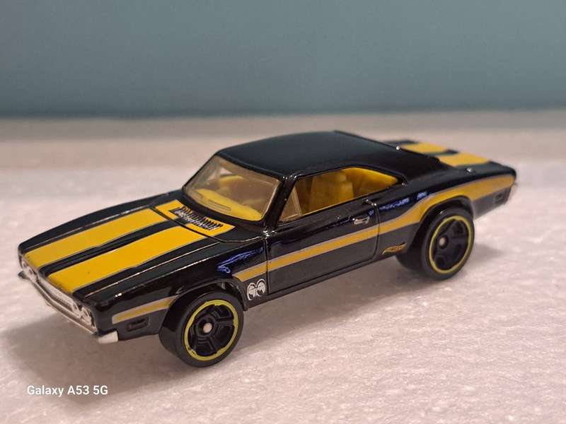 Hotwheels Dodge Charger - Mooneyes Livery (Black)