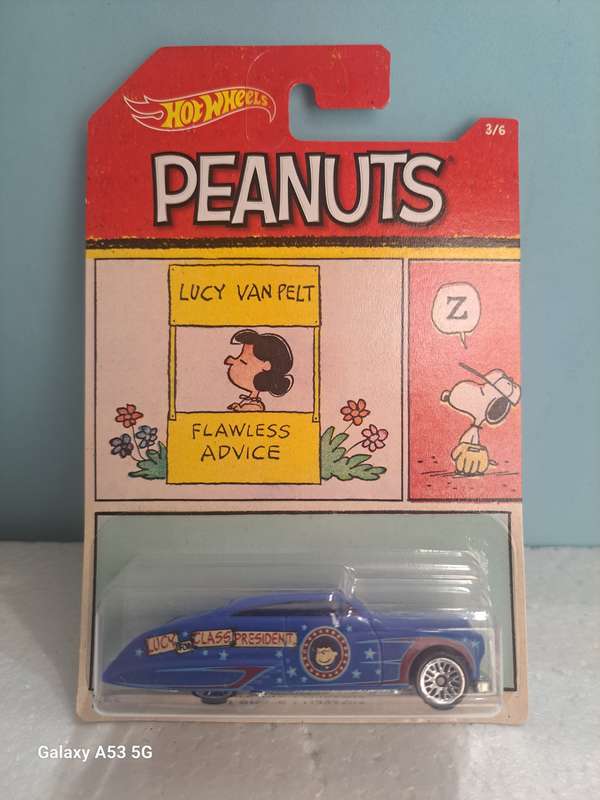Hotwheels Peanuts Purple Passion