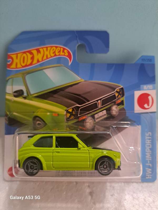 Hotwheels '73 Honda Civic Custom