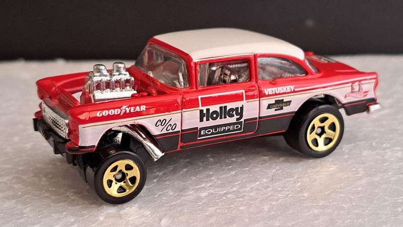 Hotwheels Chevy Gasser (Holley sponsored livery) - hard to find model