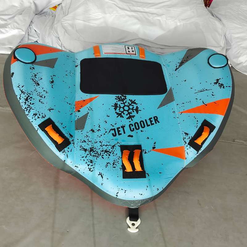 Jet Cooler 2 Person lay on Towable Tube