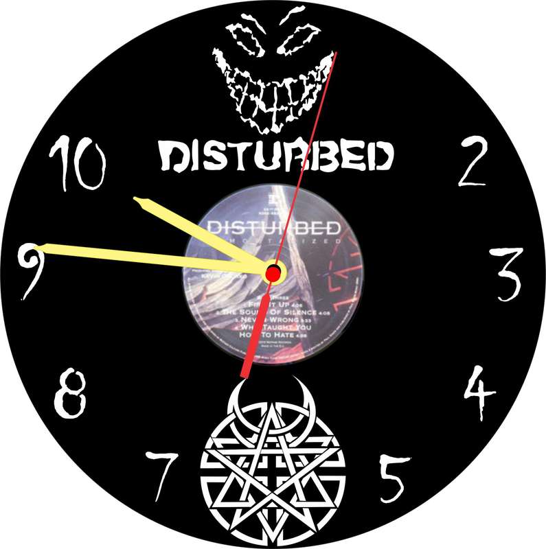 Disturbed Vinyl LP Wall Clock