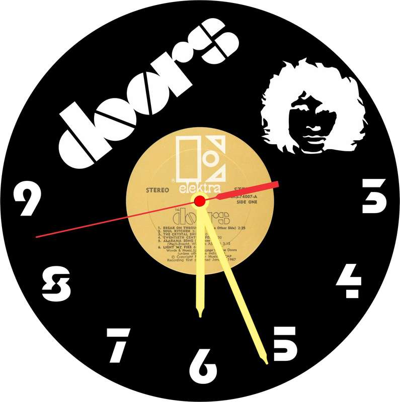 The Doors Vinyl LP Wall Clock