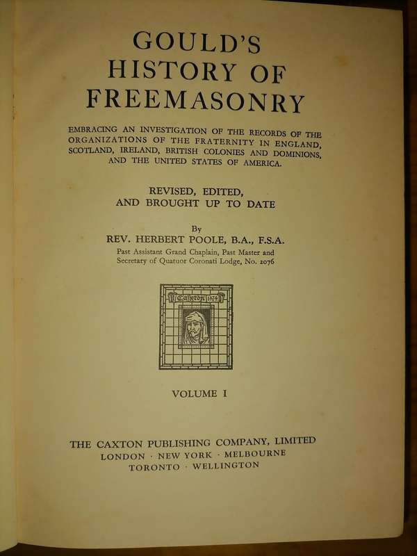 Gould's History of Freemasonry