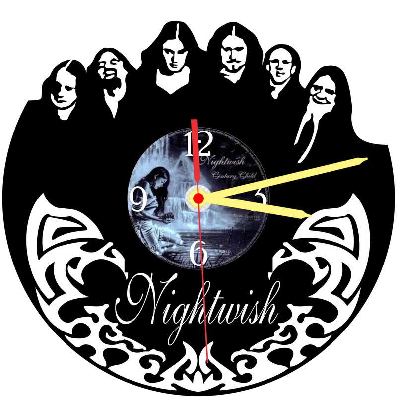 Nightwish Vinyl LP Wall Clock