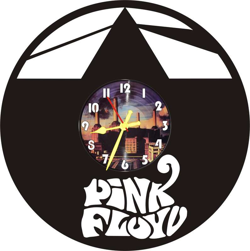 Pink Floyd Vinyl LP Wall Clock