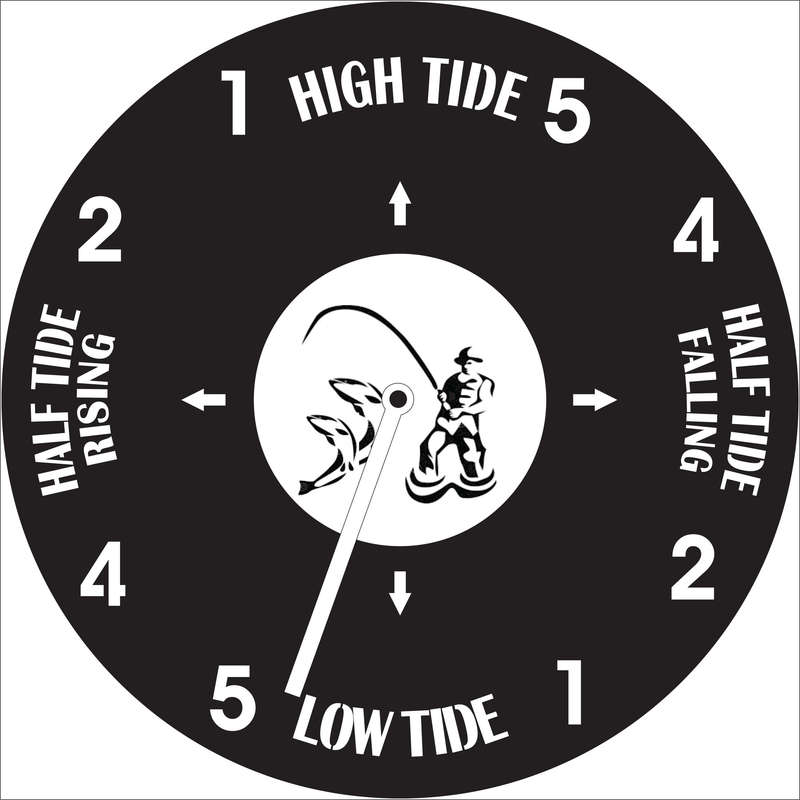 Tide Clock Vinyl LP Wall Clock