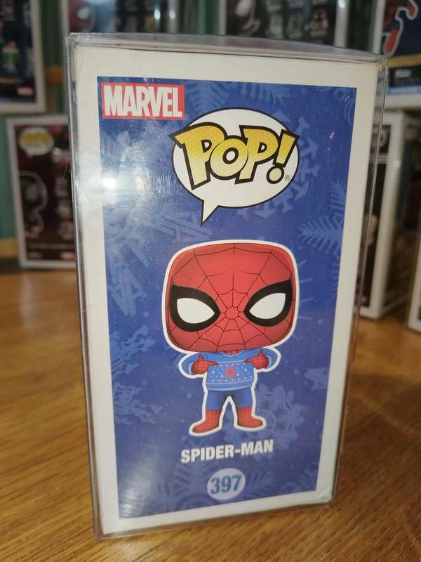 Marvel Spider-man Funko pop Xmas jersey #397