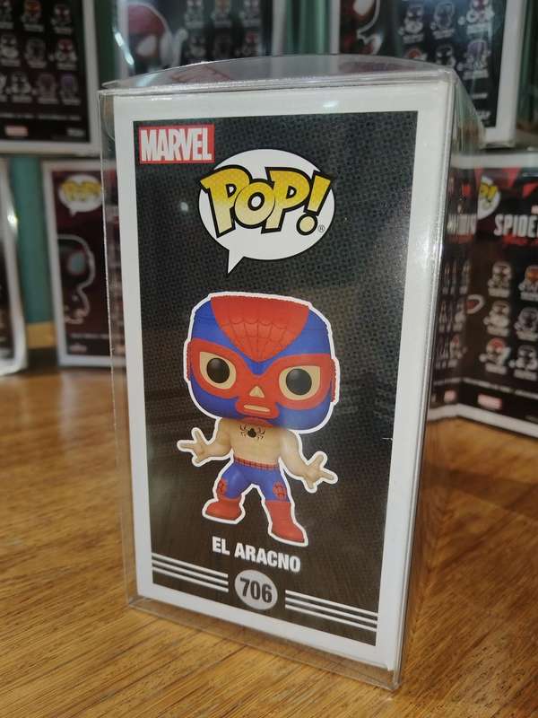 Marvel Spider-man Funko pop Lucha Libre Edition El Aracno #706