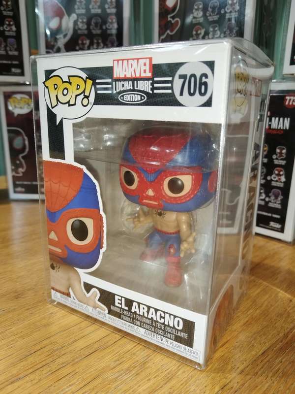 Marvel Spider-man Funko pop Lucha Libre Edition El Aracno #706