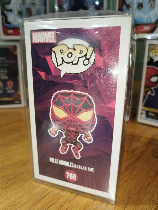 Spider-man Miles Morales STRIKE suit Funko pop #766