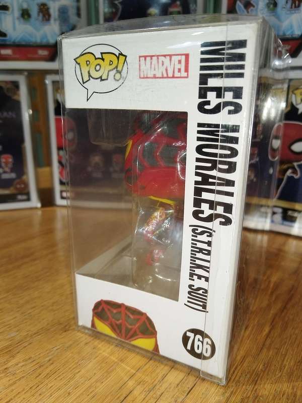 Spider-man Miles Morales STRIKE suit Funko pop #766