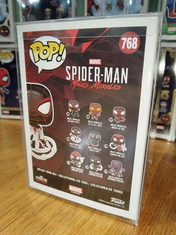 Spider-man Miles Morales TRACK suit Funko pop #768