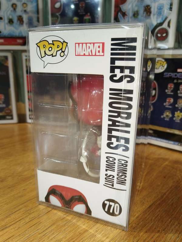 Spider-man Miles Morales Crimson Cowl suit Funko pop #770
