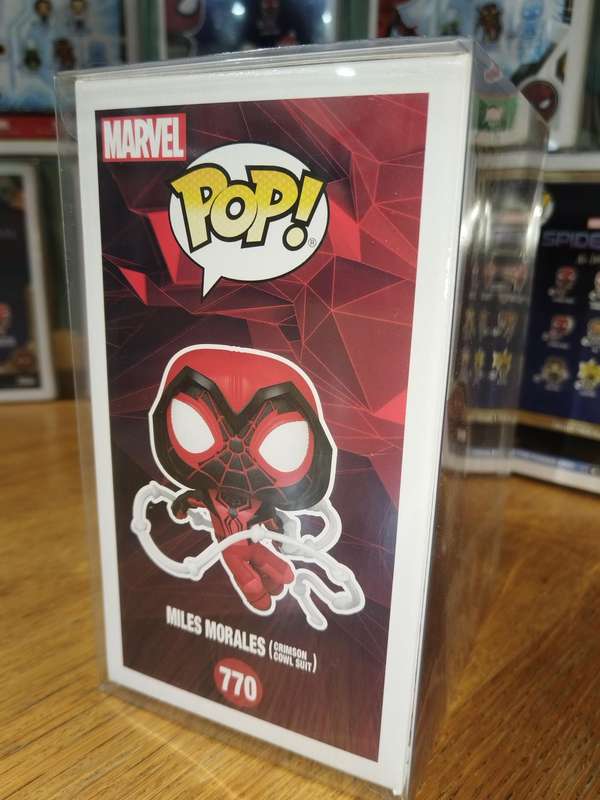 Spider-man Miles Morales Crimson Cowl suit Funko pop #770
