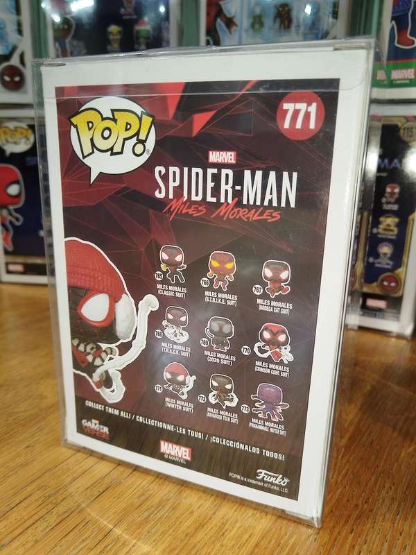 Spider-man Miles Morales Winter suit Funko pop #771