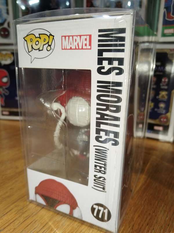 Spider-man Miles Morales Winter suit Funko pop #771