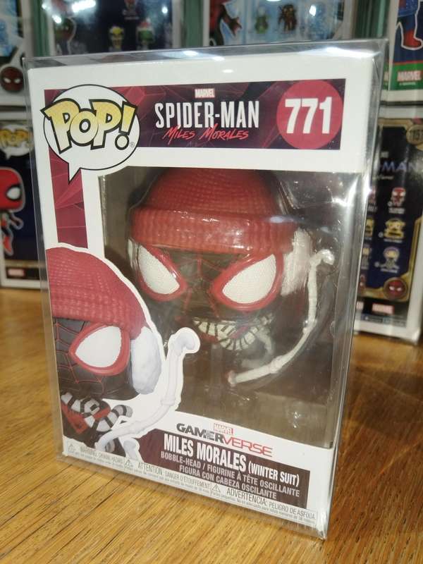 Spider-man Miles Morales Winter suit Funko pop #771