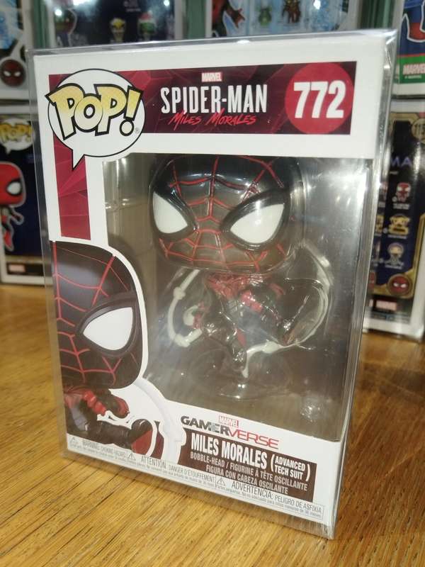 Spider-man Miles Morales Advanced tech suit Funko pop #772