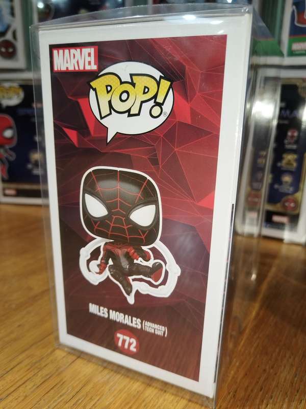 Spider-man Miles Morales Advanced tech suit Funko pop #772